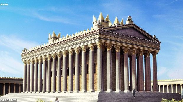 Situs bersejarah UNESCO yang direvitalisasi secara virtual.