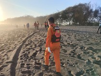 Momen Tragis Bocah 8 Tahun Terseret Ombak di Pantai Goa Cemara Bantul