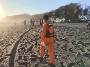 Momen Tragis Bocah 8 Tahun Terseret Ombak di Pantai Goa Cemara Bantul