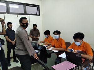 3 Pelajar Kukar Perampok Toko Emas Tetap Belajar Online, Begini Suasananya