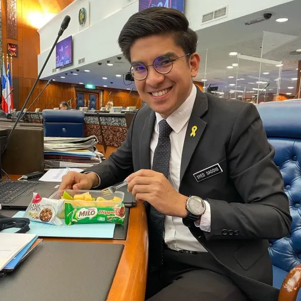 Bekal makanan sehat Syed Saddiq