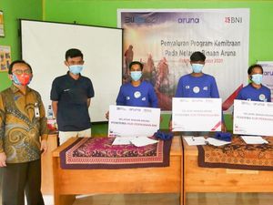 BNI Bangun Ekosistem Digital Nelayan di Kotabaru, Pulau Laut
