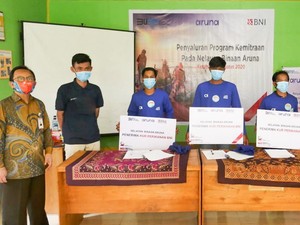 BNI Bangun Ekosistem Digital Nelayan di Kotabaru, Pulau Laut