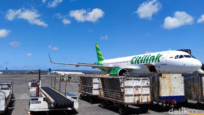 Citilink di bandara I Gusti Ngurah Rai