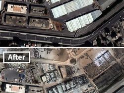 Foto Satelit Sebelum dan Sesudah Ledakan Lebanon