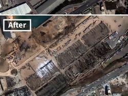 Foto Satelit Sebelum dan Sesudah Ledakan Lebanon