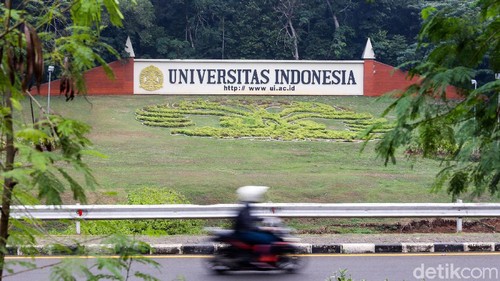 Ilustrasi Kampus UI, Depok