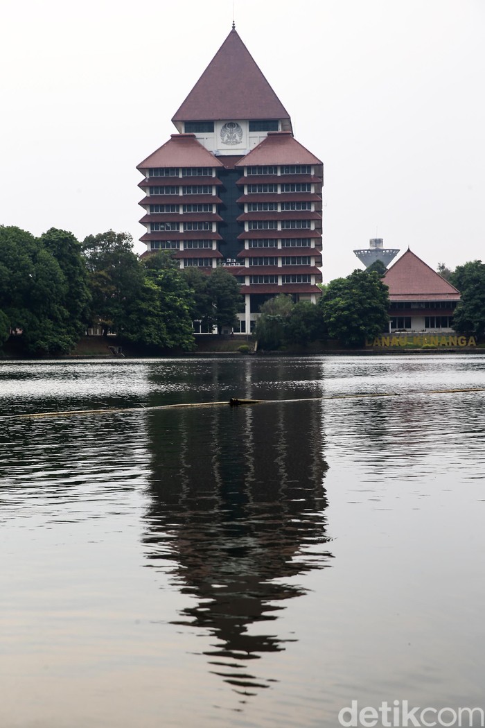 Ilustrasi Kampus UI, Depok