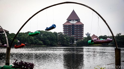 Ilustrasi Kampus UI, Depok