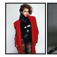 Untuk pemotretan ini, seluruh busana yang dipakai Kaia merupakan keluaran label Saint Laurent. Begitu pula makeup-nya. (Foto: dok. Vogue Japan)