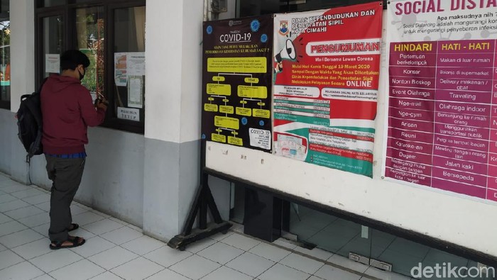 Kantor dinas dan kelurahan di Cimahi ditutup usai 4 PNS positif COVID-19