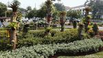 Keren, Taman di Kota Tua Dipasangi Pot Sepatu Boot