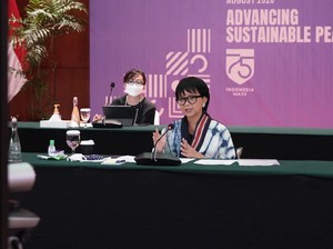 Pimpin Sidang DK PBB, Menlu Bicara Komitmen RI Lawan Terorisme Saat Pendemi