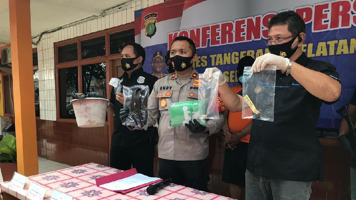 Polisi rilis kasus pembakaran rumah di Ciputat
