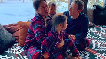 Zuckerberg kadang membagikan momen kebersamaan keluarga itu di Instagram ataupun Facebook. Foto: istimewa