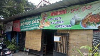 Warung pecel itu milik Wahyu Budi yang terletak di Kecamatan Sutojayan, Kabupaten Blitar (Erliana Riady/detikcom)
