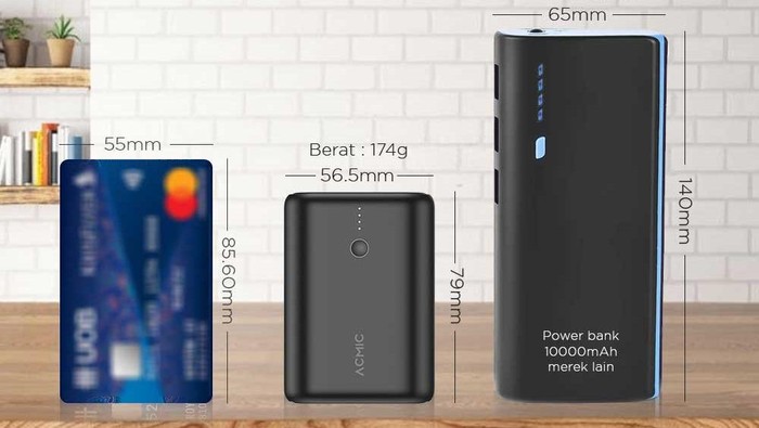 Produsen power bank Acmic kembali melengkapi portofolio produknya dengan menghadirkan Acmic Minimax, sebuah powerbank berkapsitas 10.000 mAh yang dilengkapi teknologi kecerdasan buatan.