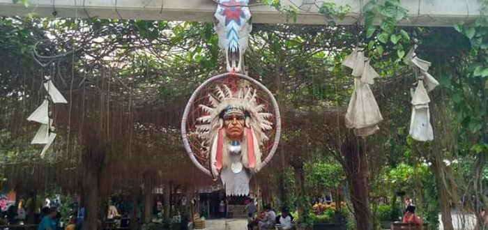 Bertamu ke Kampung Indian di Kediri