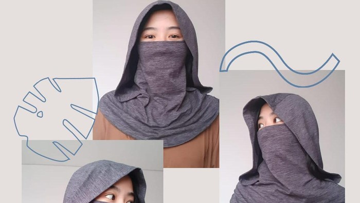 Bisnis Ojol Cover, penutup kepala buat naik ojol