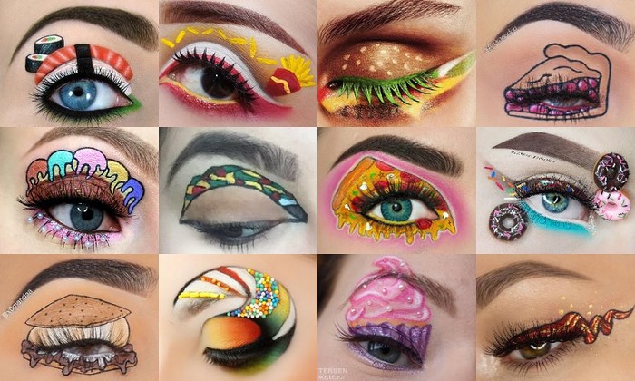 makeup makanan