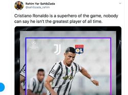 Juventus Kalah, Netizen Tetap Puja Ronaldo