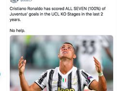 Juventus Kalah, Netizen Tetap Puja Ronaldo