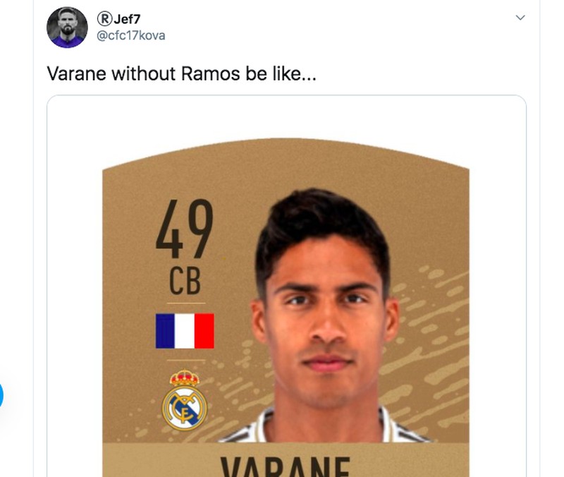 Meme Raphael Varane