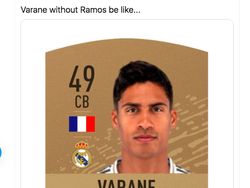 Blunder Varane Jadi Bahan Meme, Ada Ramos dan Gareth Bale