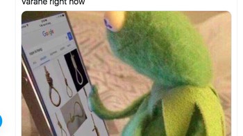 Varane pun sangat menyesal. Foto: Twitter