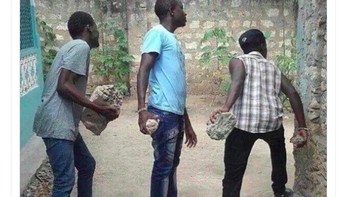 Fans Real Madrid digambarkan akan membuat perhitungan dengan Varane. Foto: Twitter