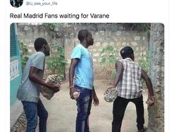 Blunder Varane Jadi Bahan Meme, Ada Ramos dan Gareth Bale