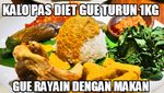 Nikmatnya Masakan Padang Jadi Inspirasi 10 Meme Kocak Ini