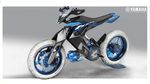 Intip Motor Konsep Yamaha yang Bertenaga Air, Punya Desain Super Moto