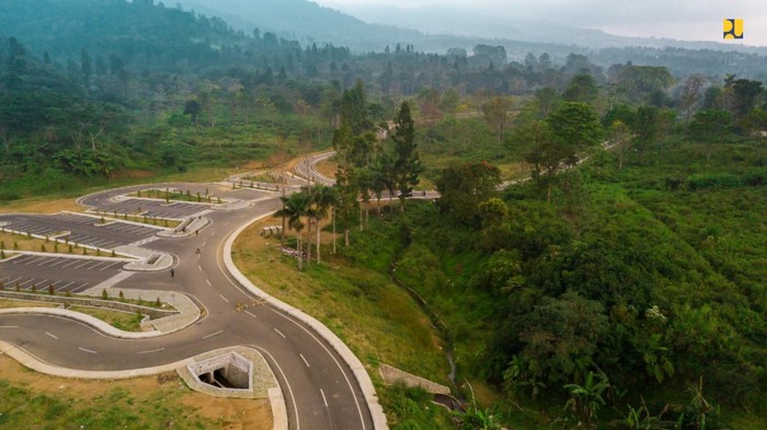 Pembangunan rest area di kawasan Puncak Kabupaten Bogor