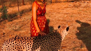 Kadang Phoebe memajang fotonya saat berakivitas atau berwisata. Ini saat dia berada di Afrika Selatan. Foto: Instagram