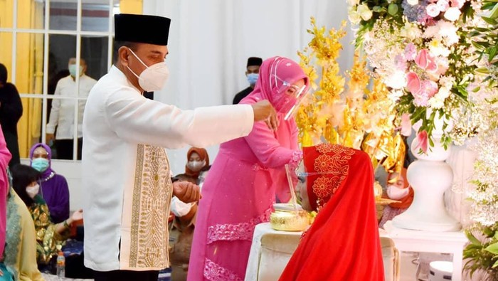Rangkaian acara pernikaha putri Gubernur Sumut Edy Rahmayadi.