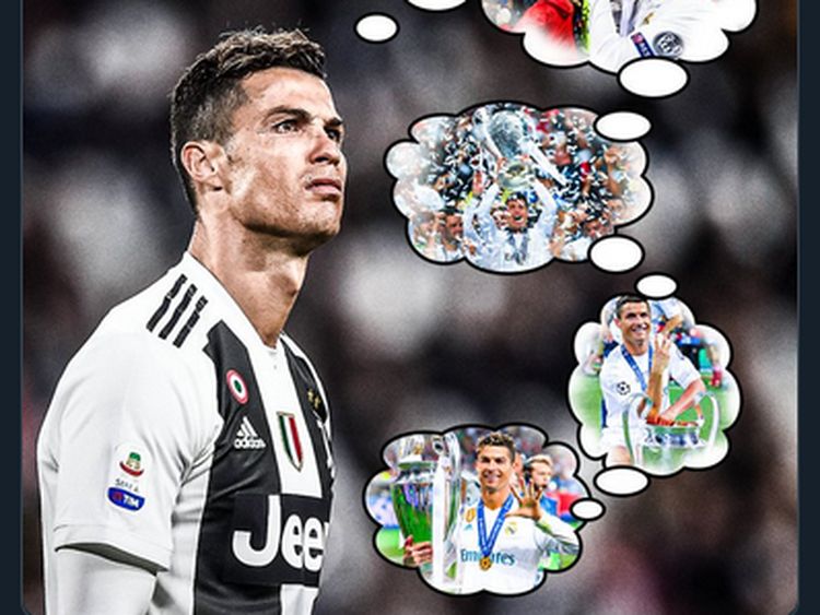 Meme Cristiano Ronaldo dan Real Madrid Saling Rindu