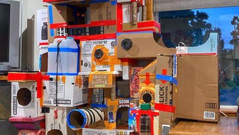 kotak persembunyian tampaknya menjadi pengayaan penting bagi kucing untuk mengatasi stres secara efektif dalam lingkungan tempat tinggal baru pada minggu-minggu pertama setelah kedatangan, ungkap studi tersebut. Foto: Boredpanda