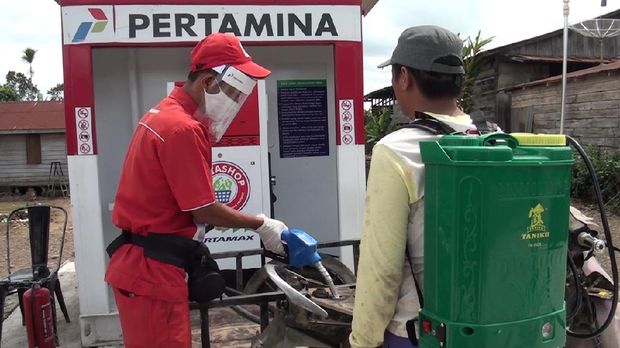 Salah satu pertashop di Sibolga, Sumatera Utara (Dok: Pertamina)