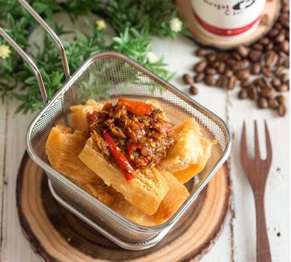 Singkong goreng kekinian
