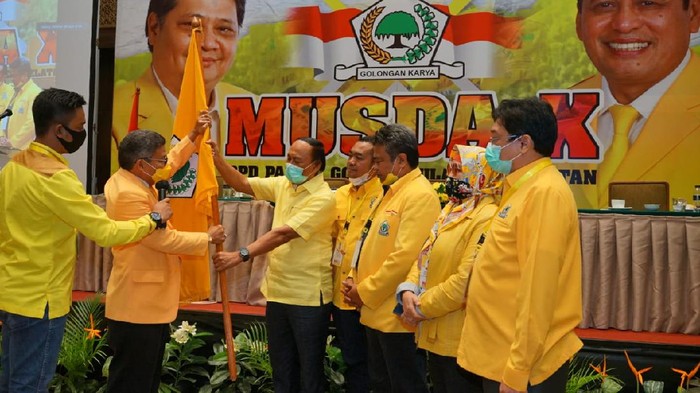 Taufan Pawe terpilih jadi Ketua DPD Golkar Sulsel (dok. Istimewa).