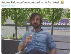 Meme Pirlo Jadi Pelatih Juventus, Lebih Muda dari Buffon