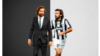 Sebagai pemain, Pirlo kenyang pengalaman melintang di berbagai top klub Serie A dan memenangkan berbagai trofi bergengsi. Foto: Istimewa
