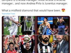 Meme Pirlo Jadi Pelatih Juventus, Lebih Muda dari Buffon