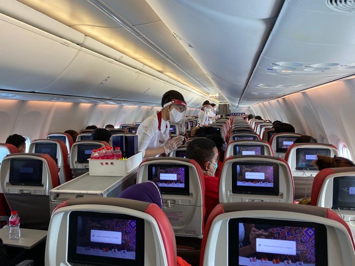 Pramugari maskapai Batik Air.