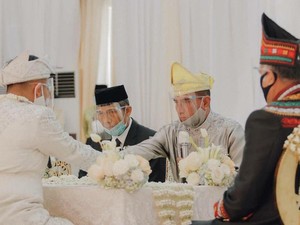 Gubsu Edy Nikahkan Putrinya, Gatot Nurmantyo-Plt Gubernur Aceh Jadi Saksi