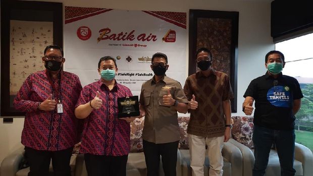 Indonesia National Air Carriers Association (INACA) saat launching kampanye safe travel.