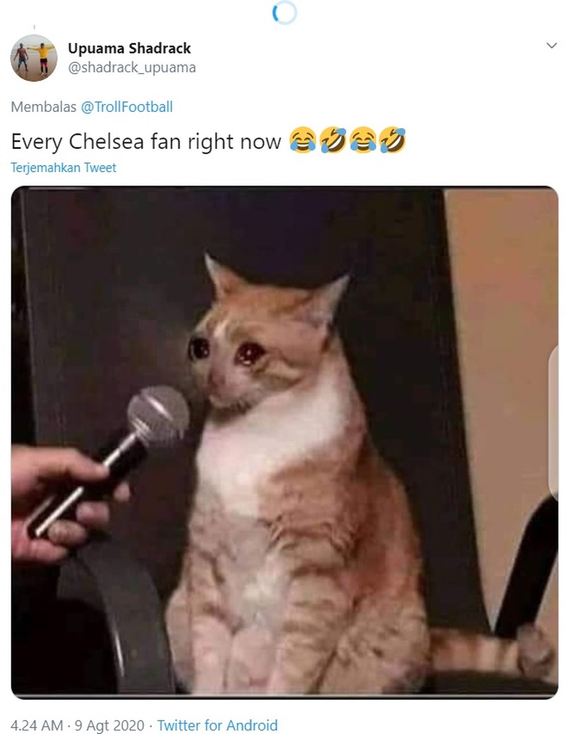 Meme Bayern Munich Bantai Chelsea di Liga Champions