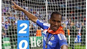 Pada akhirnya, fans Chelsea menghibur diri pernah memenangkan trofi Liga Champions, apalagi itu dilakukan di kandang Bayern Munich. Foto: Istimewa