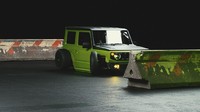 Sang desainer menyebut hasil modifikasi itu sebagai Rat Rod. Modifikasi Rat Rod merujuk pada desain ceper yang keempat rodanya menyembul keluar. Selain itu, mobil Rat Rod biasanya tampil dengan desain klasik, bahkan beberapa contoh dibuat seperti kendaraan yang belum jadi seperti tanpa kap mesin, atau cat bodi dibuat dengan motif seperti mobil karatan. Foto: Carscoops